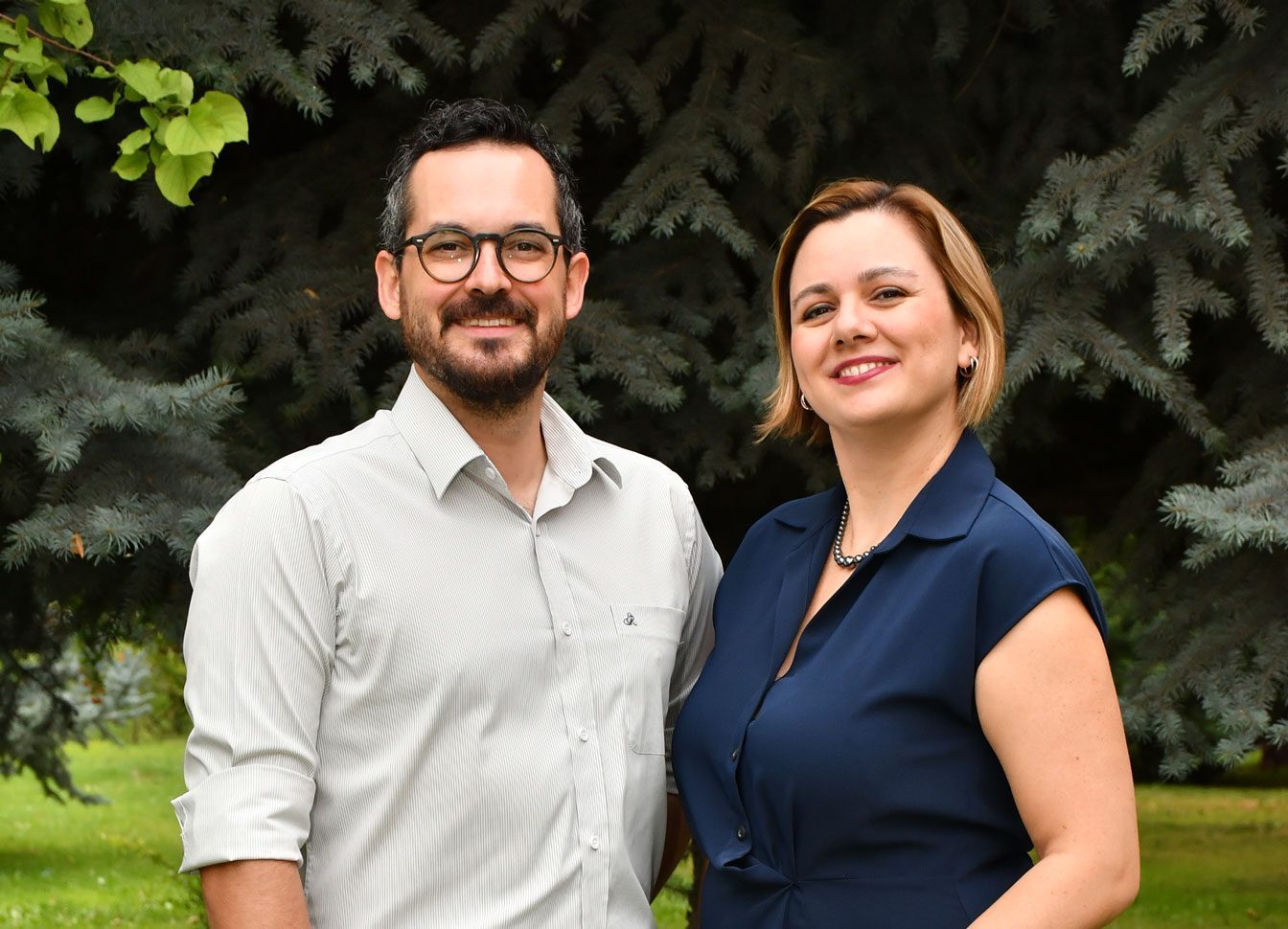 Antoine Marion et Ilke Ugur, cofondateurs de la medtech Meddenovo